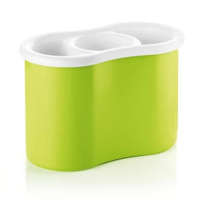 Сушилка пластиковая для столовых приборов 17 см зеленая Forme Casa GUZZINI  00-3871570 Белый;зеленый
