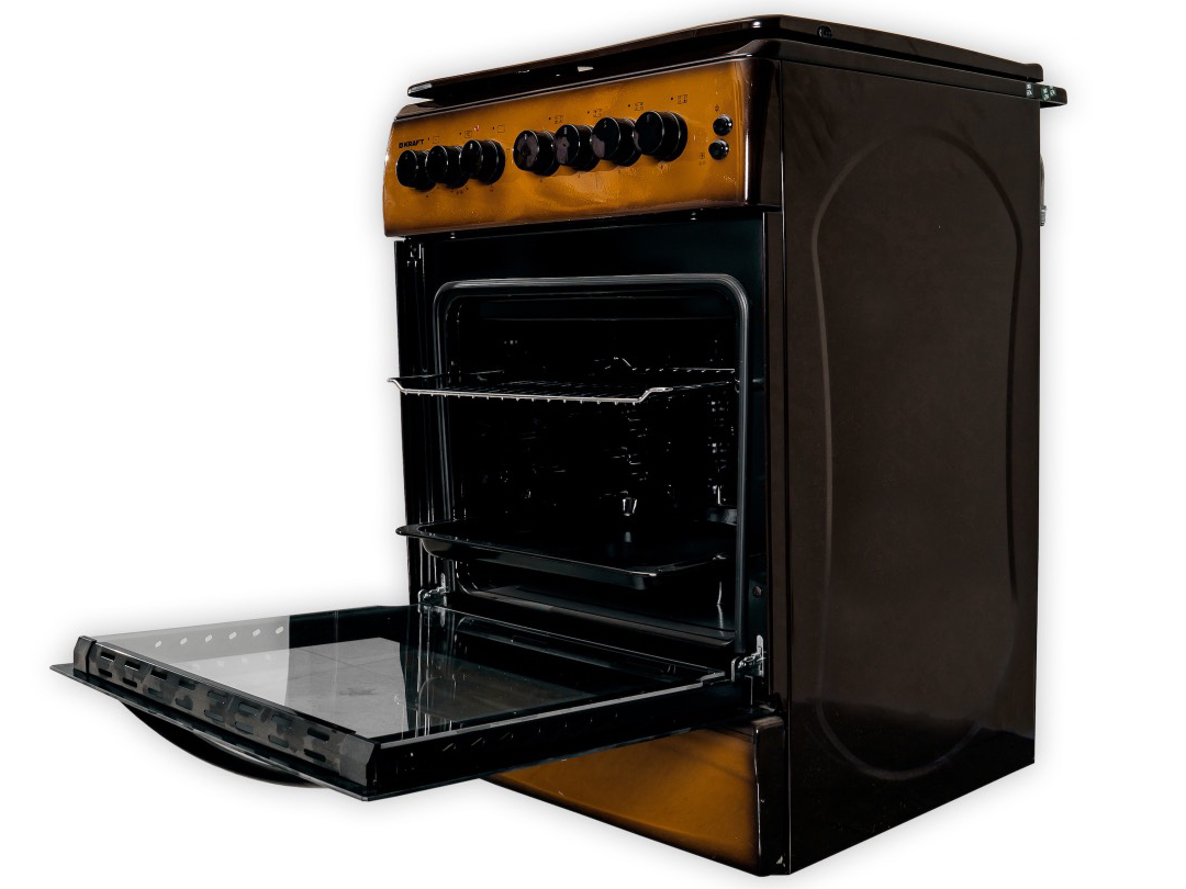 5326575 Комбинированная плита Kraft KF-FSK6405AEBRI коричневый STDN-0036033 - Вид №3