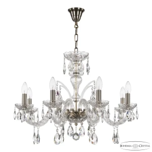 91901429 Люстра подвесная Bohemia ivele crystal 335306 335306 8 ламп 16 м² цвет медный STLM-1514275