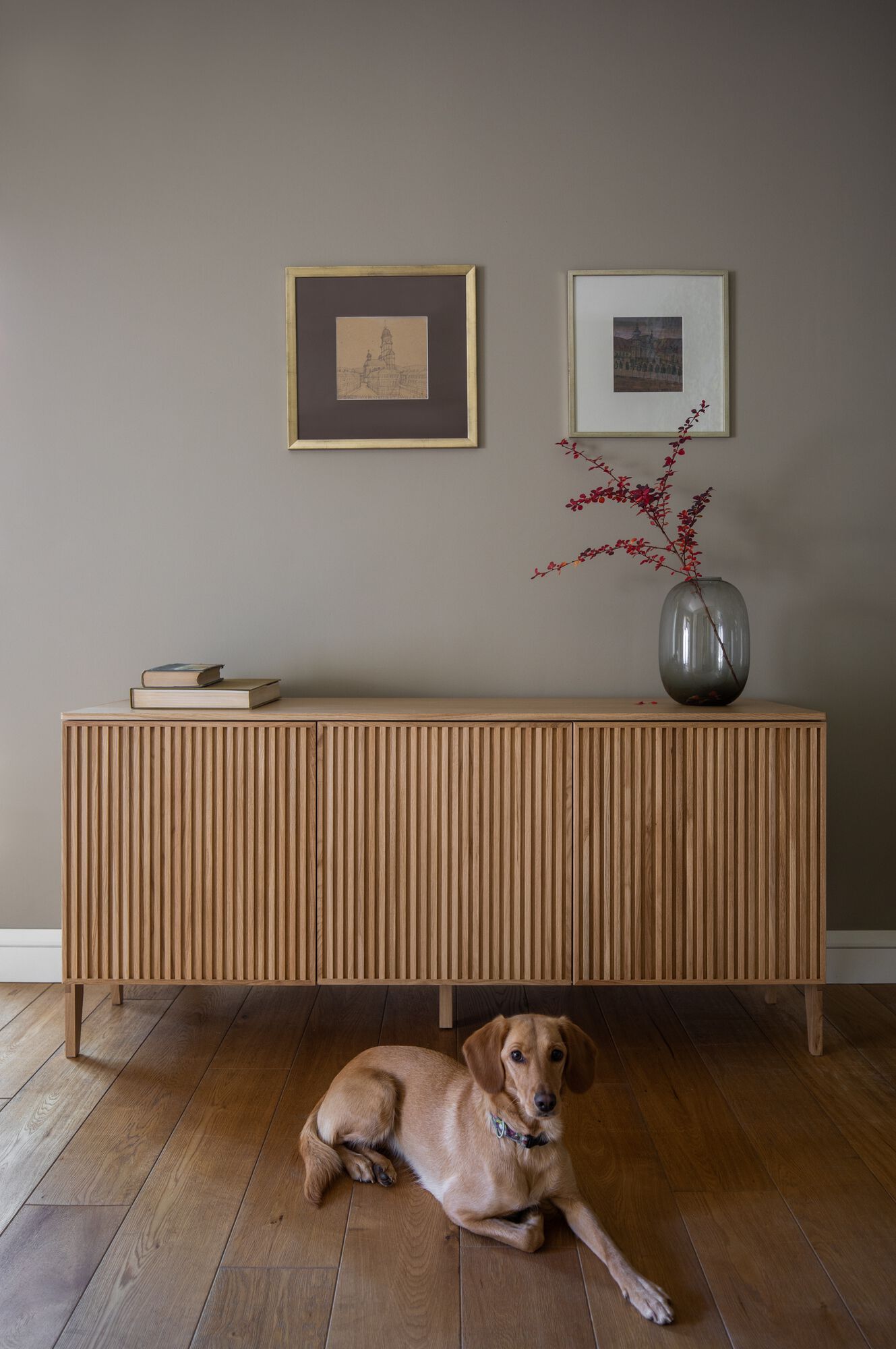 Шкаф из дуба с распашными дверями ST FURNITURE PHAB ARCH-00070200 - Вид №7