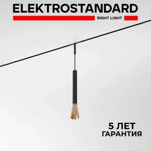 Трековый светильник подвесной светодиодный Elektrostandard A065652 3 Вт 1 м² цвет черный