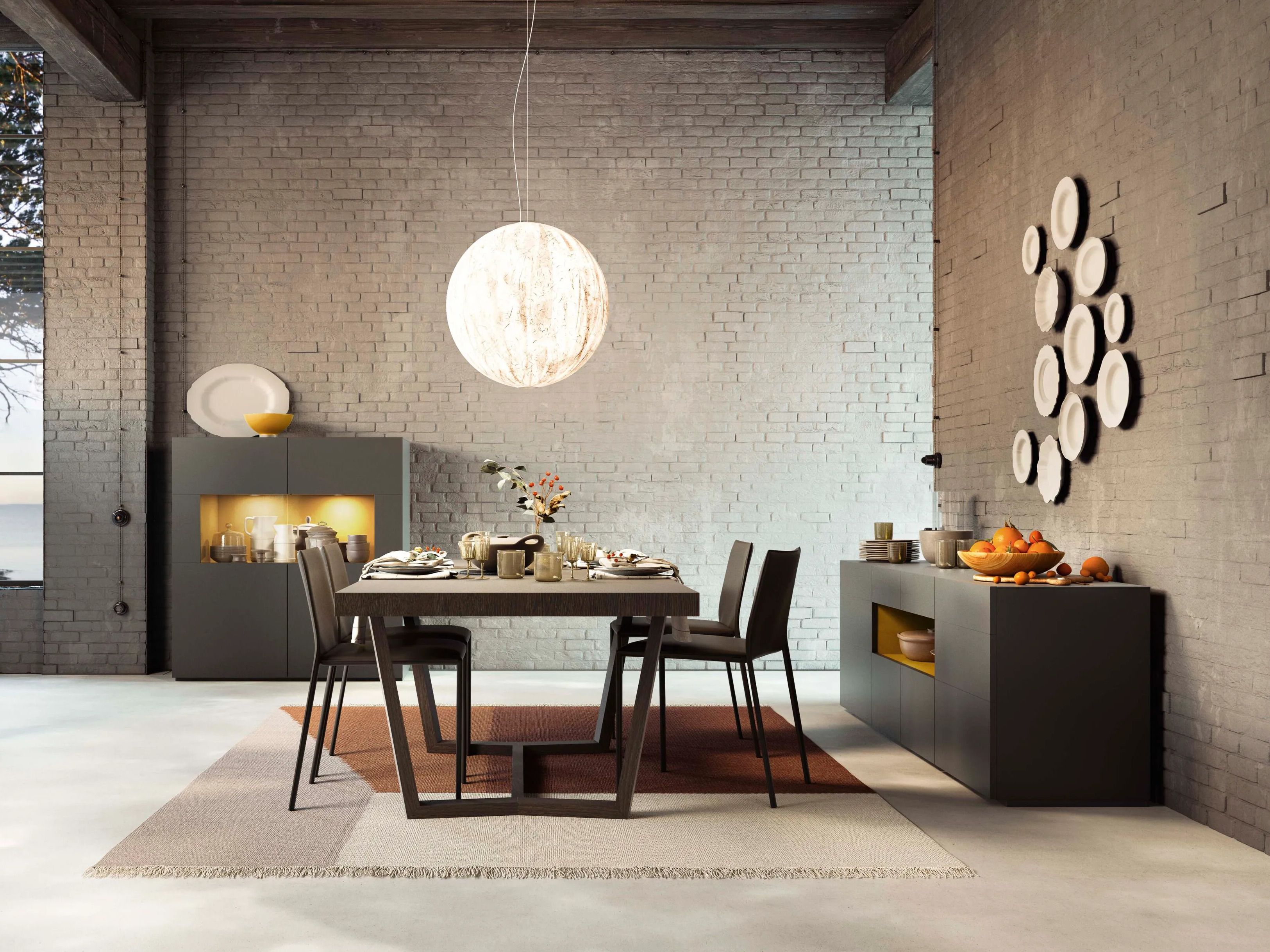 Деревянный шкаф с распашными дверями Alf DaFrè Metropolis ARCH-00132346 - Вид №9