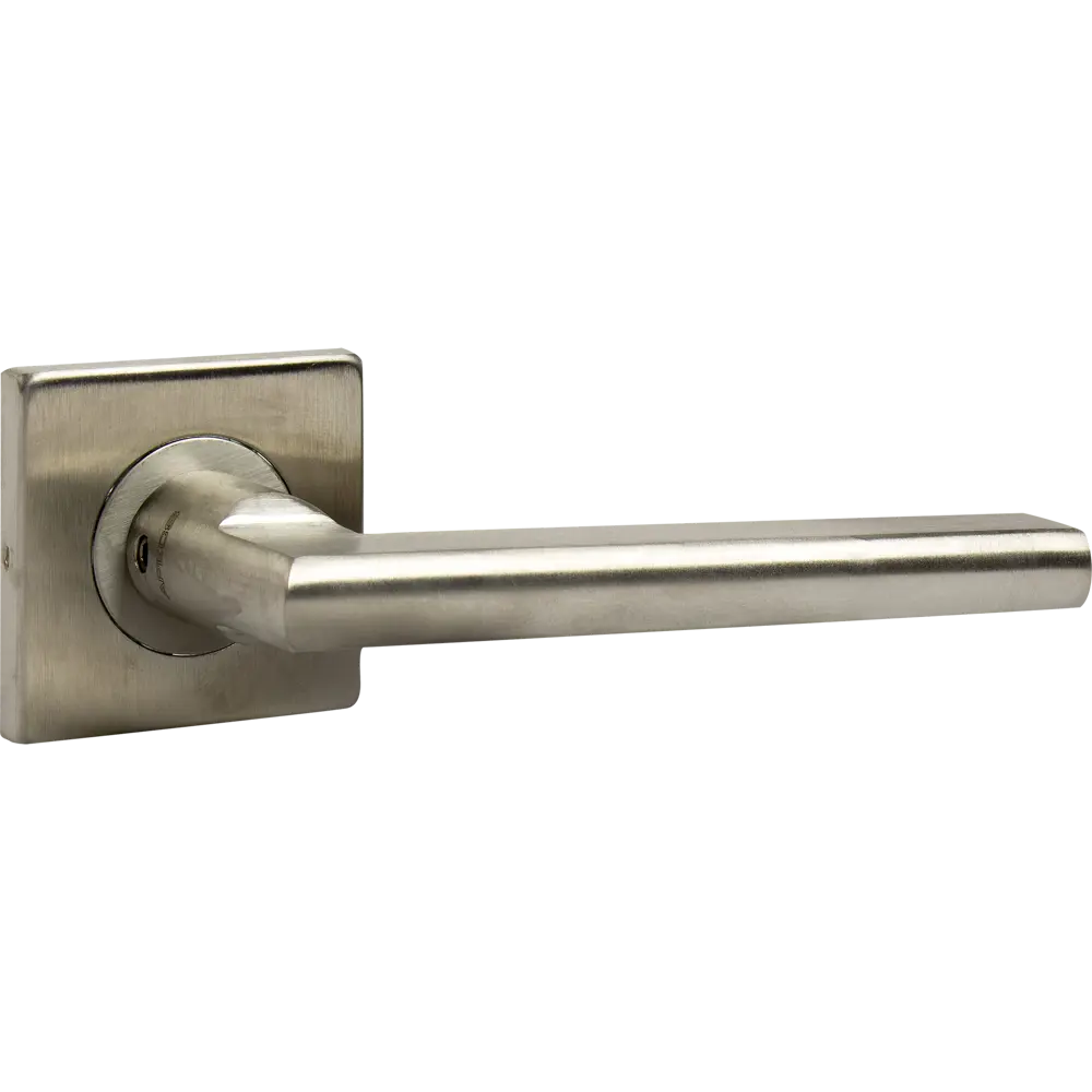 Ручка дверная на розетке Apecs H-2050-Inox-Skinpack, цвет нержавеющая сталь ARMEX STLM-2168177