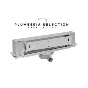 Трап для душа Plumberia selection PSWT60 комбинированный затвор 6x60 см нержавеющая сталь