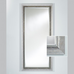 2811.462 Зеркало интерьерное Bilbao Silver XL деревянная рама Deknudt Sales DM