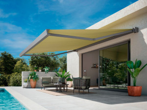 Тент с электроприводом