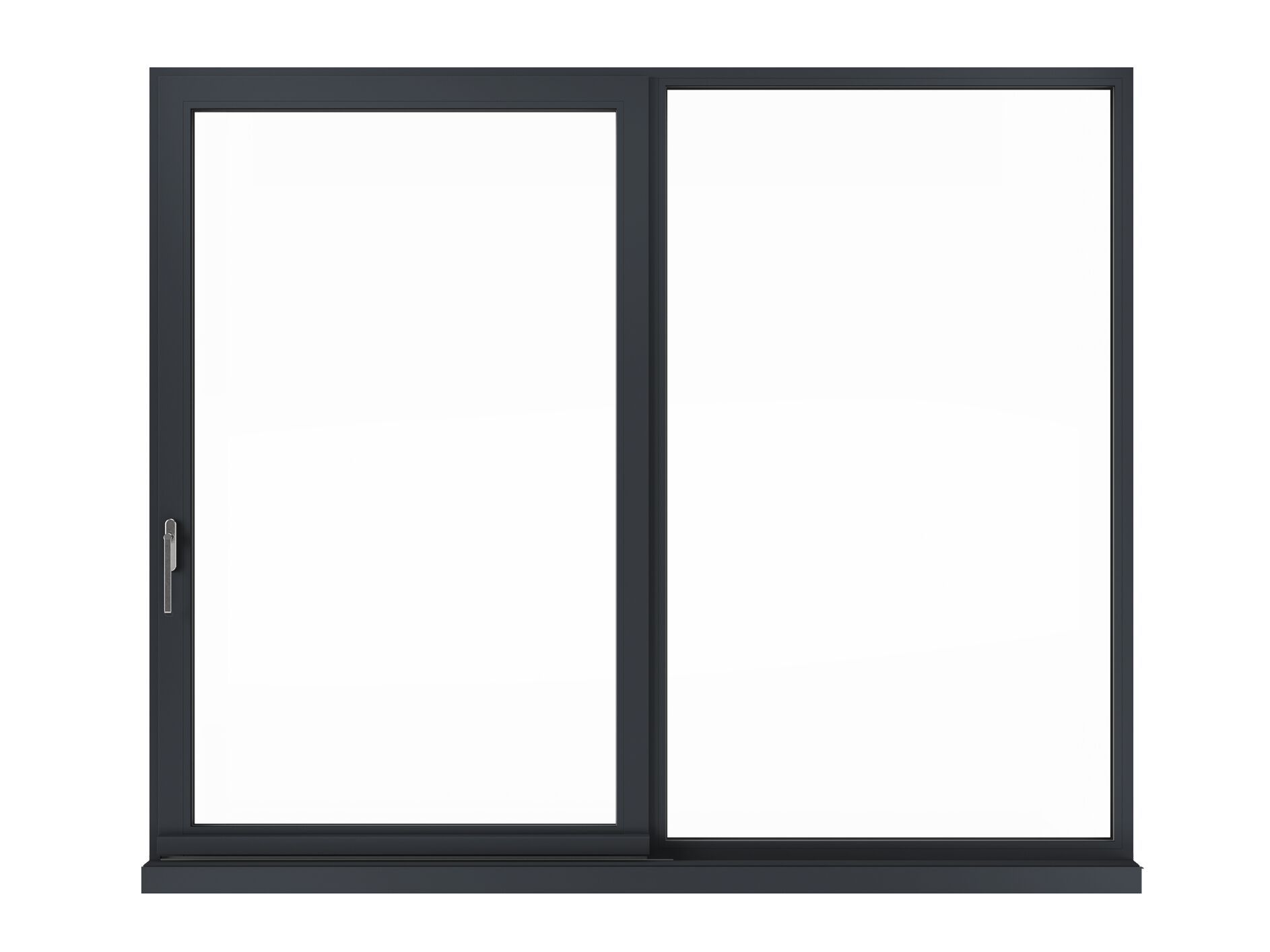 Раздвижное окно с откидной створкой из алюминия D&V Serramenti PASK ARCH-00070655