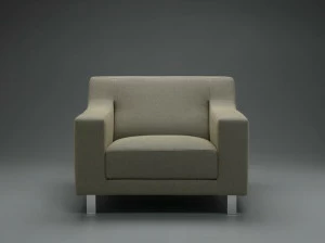 mminterier Кресло из ткани со съемным чехлом с подлокотниками Zigi