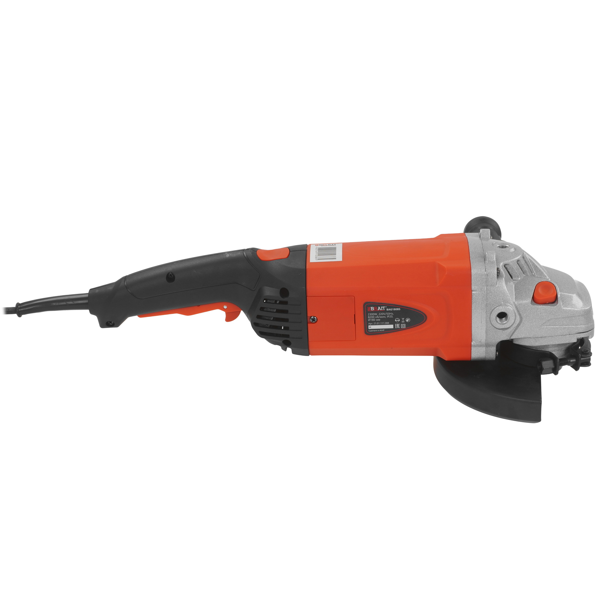Углошлифовальная машина (УШМ) BRAIT BAG180BS PRO 9230184 STDN-0064960 - Вид №3