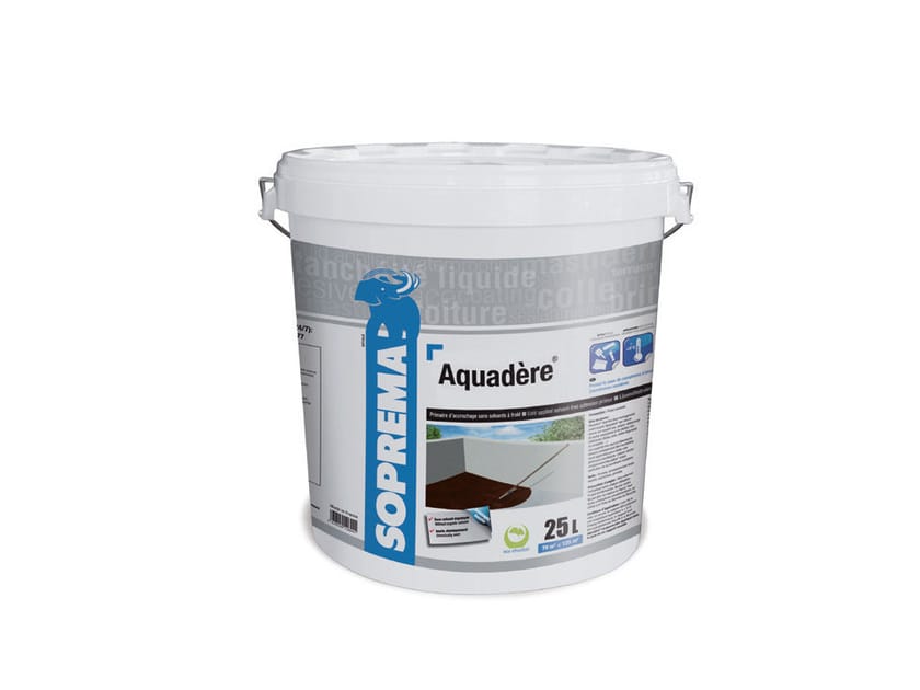 На водной основе эластомерная битумная эмульсия Soprema AQUADERE ARCH-00014097