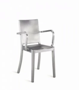 Emeco Алюминиевый стул с подлокотниками Hudson