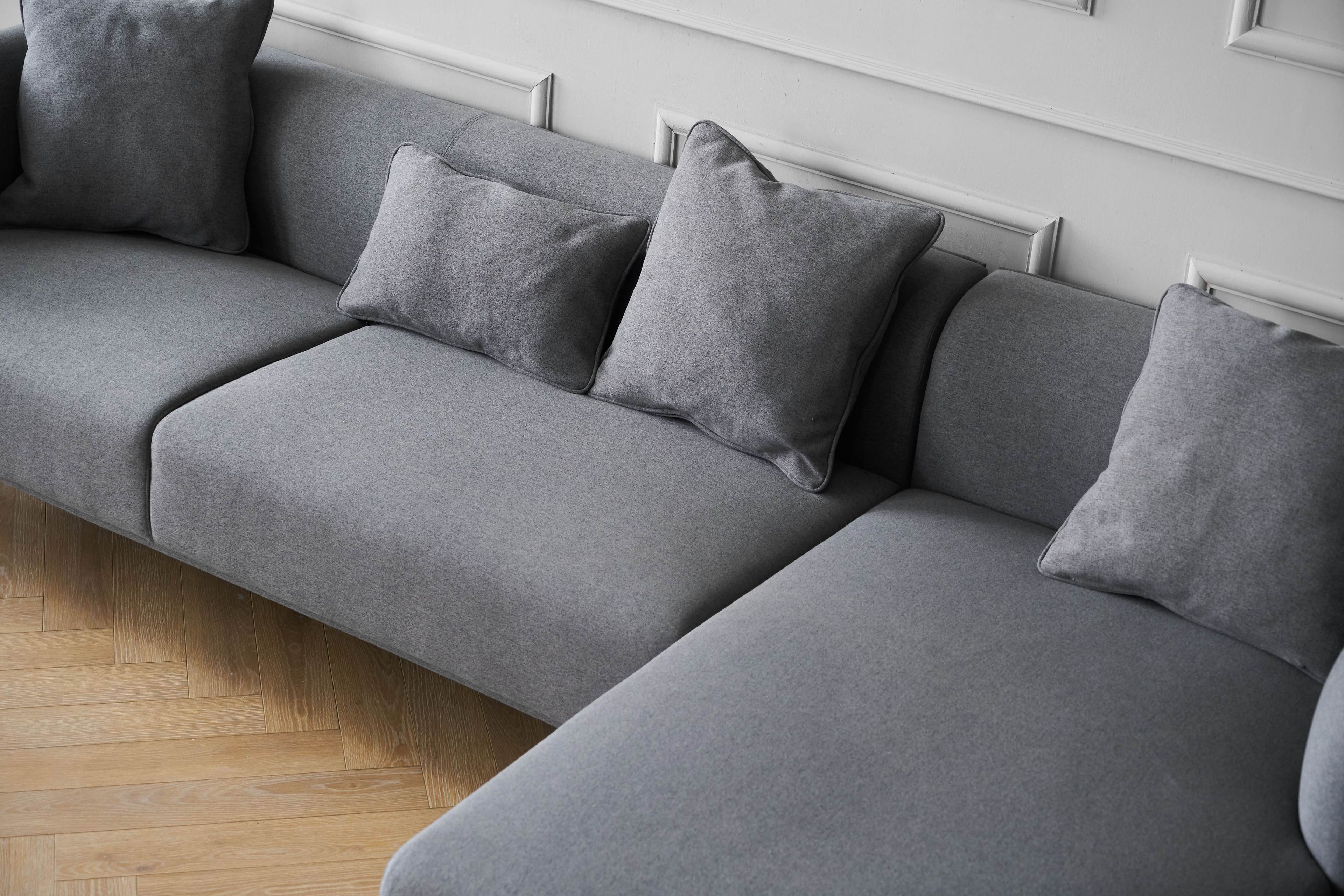 Тканевый диван с полуостровом Grado Design ARCH-00127440 - Вид №3