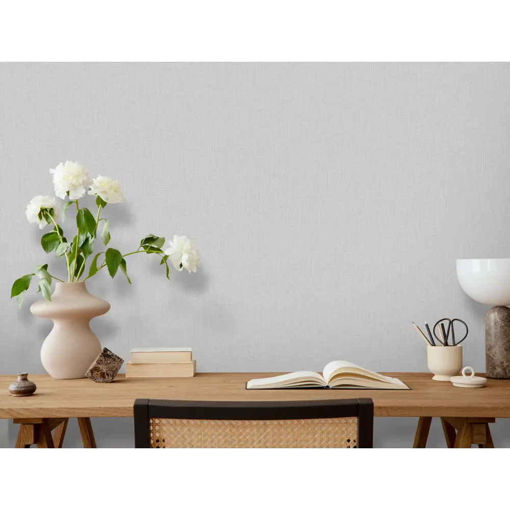 Флизелиновые обои Victoria Stenova Lavanda серые с лавандовым узором 89400058 STLM-1569967 - Вид №3