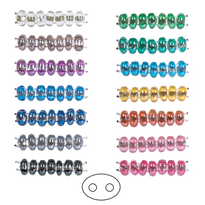 321-96001 Бисер Чехия TWIN 3 2.5 x 5 мм 5 г Santreyd 