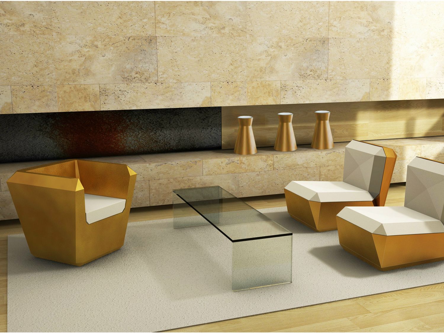 Алюминиевое кресло altreforme ARCH-00122561 - Вид №2