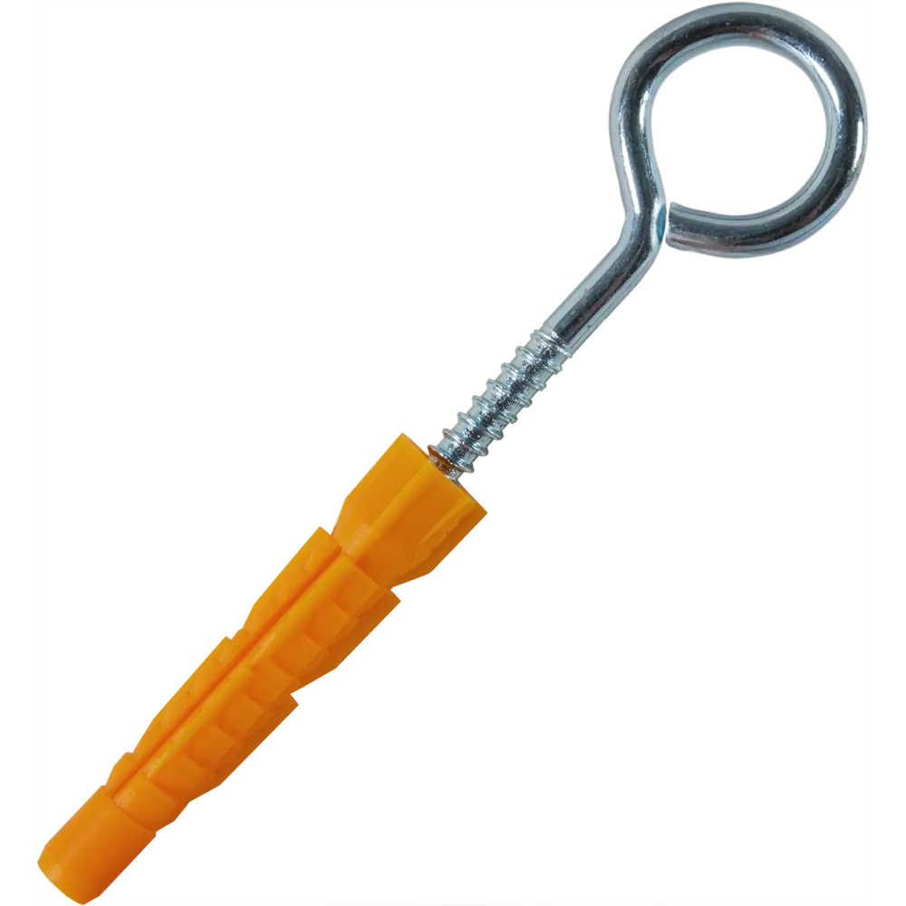 Шуруп-кольцо 5x40 мм с универсальным дюбелем 8x52 мм, полипропилен, 2 шт., 82563335 STLM-2069847 Santreyd 