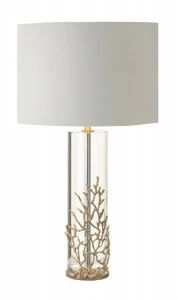 Настольная лампа Harter от RVAstley 50069 RVASTLEY ЭЛИТНЫЕ 062137 Белый;прозрачный