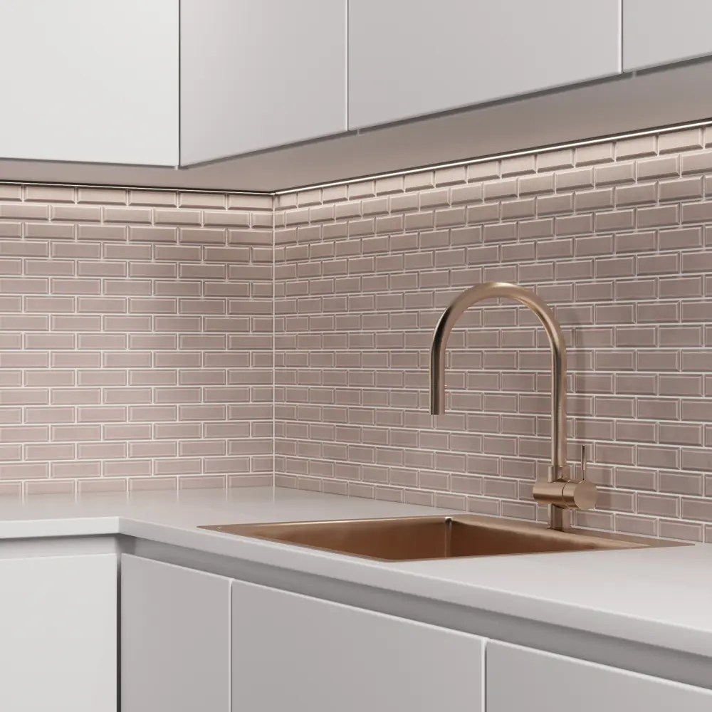 Мозаика керамическая Smart Mosaic Homework Metro Grey Glossy 29.1x29.55 см цвет серый STLM-2162867 - Вид №4