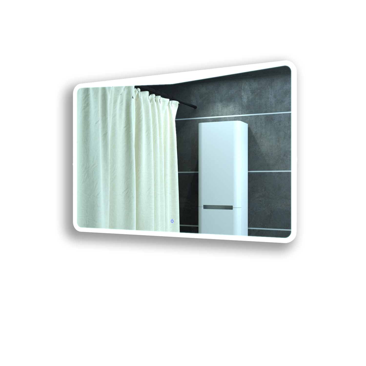 90933460 Зеркало для ванной ЗЛП359 с подсветкой 120х80см Icon STLM-0423228 JOKI