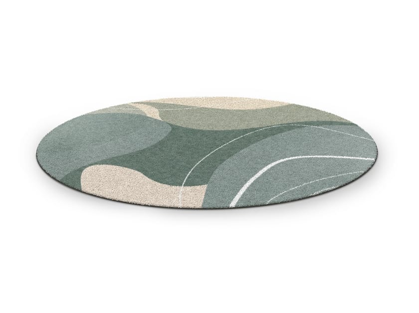 Круглый полиамидный ковер с рисунком MOMENTI Home &amp ARCH-00034210