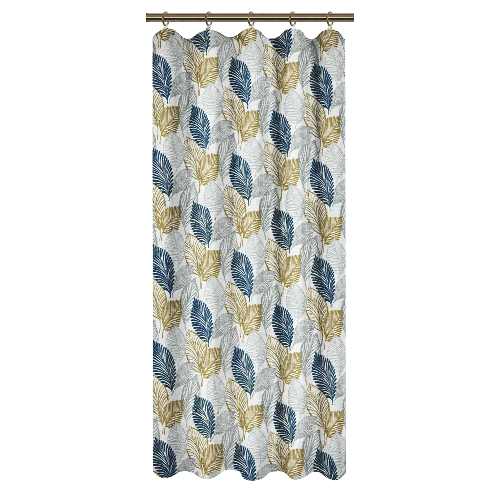LINEN WAY Штора кухонная «Листья» с лентой 145×180 см 82709343 STLM-0034589 - Вид №2