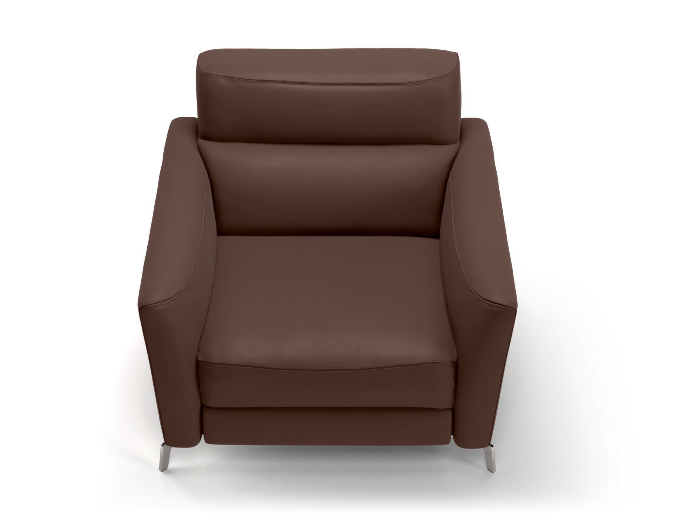 Кожаное кресло с подголовником Natuzzi Italia Стэн ARCH-00066448 - Вид №1