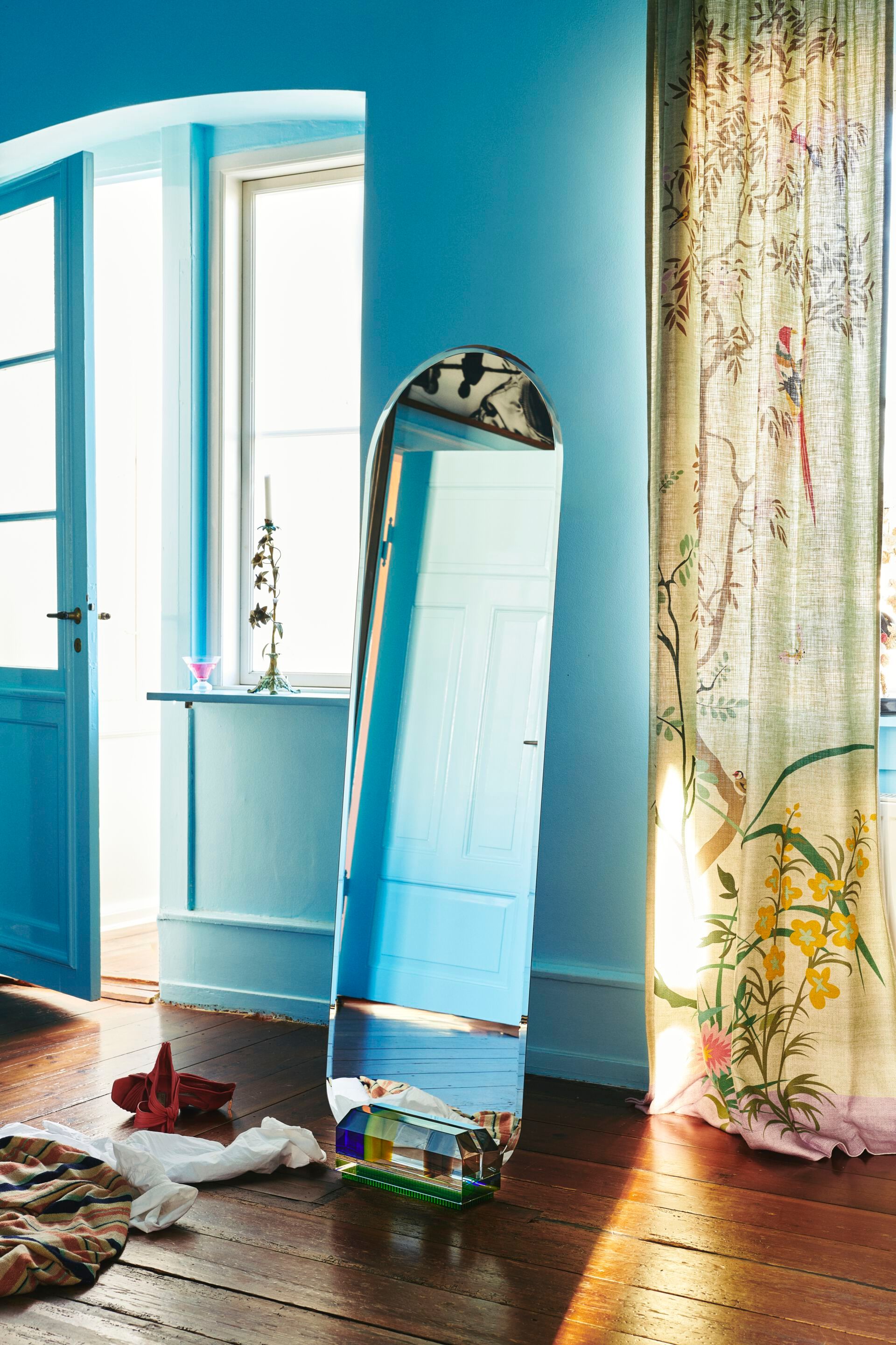 Хрустальное напольное зеркало Reflections Copenhagen Rose Prelude ARCH-00035256 - Вид №2