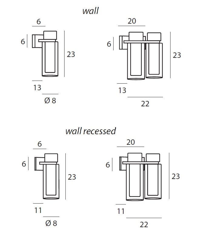 Стеклянный настенный светильник Tooy Osman ARCH-00124528 - Вид №2