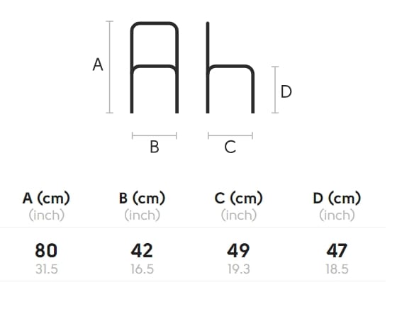 Стул с кожаным сиденьем и спинкой Midj Tosca ARCH-00028145 - Вид №2