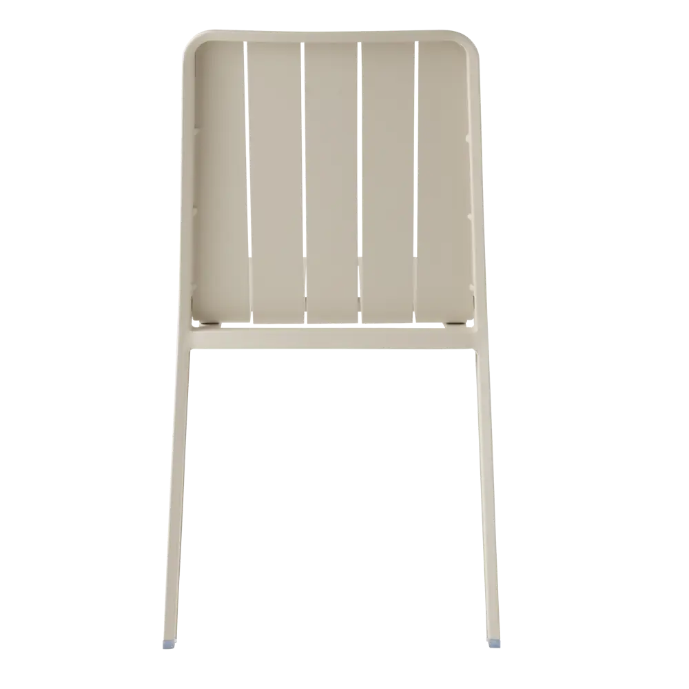 Стул Naterial Idaho 87x52 см алюминий цвет бежевый STLM-2099531 - Вид №2