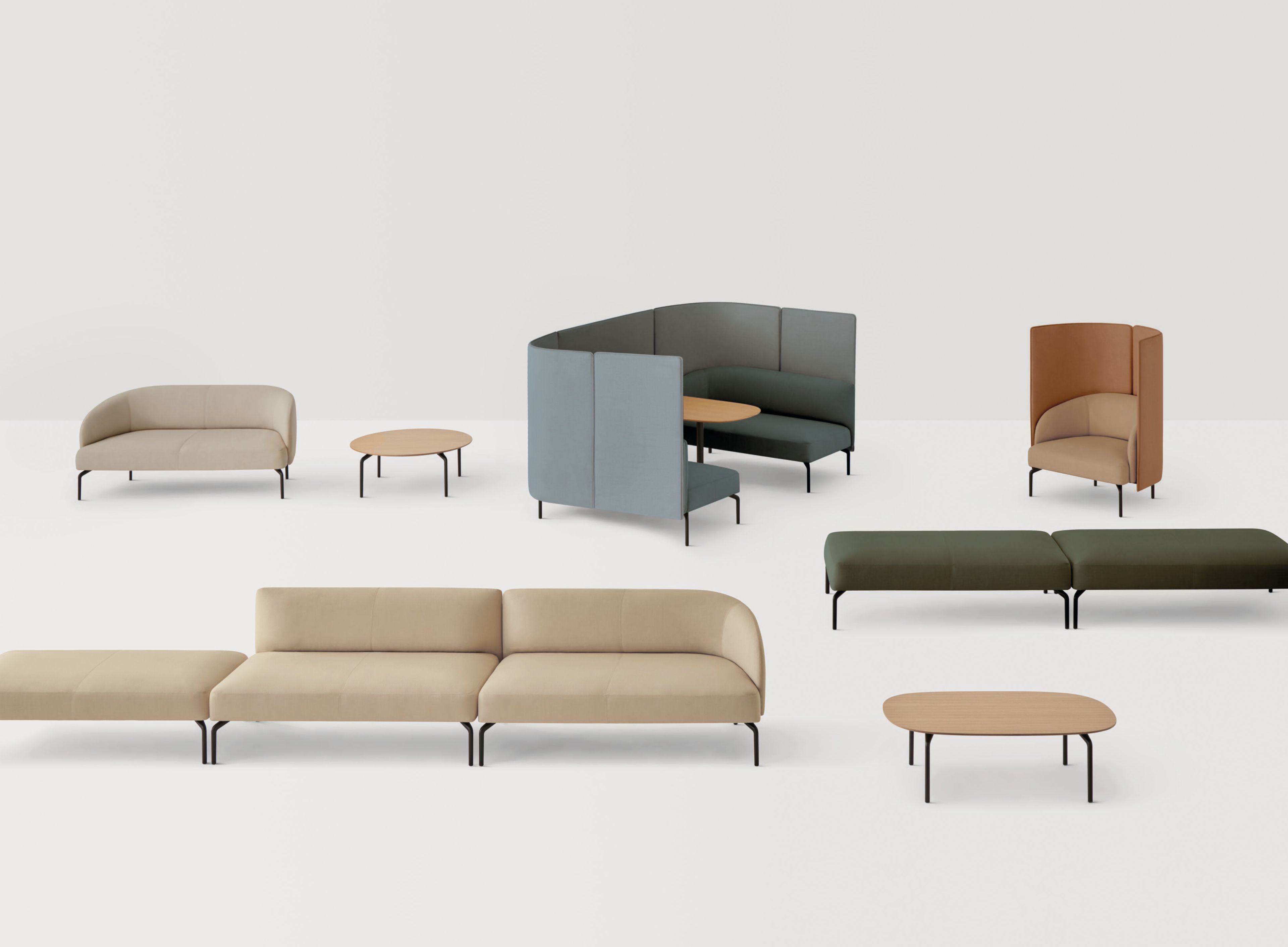 Деревянный низкий круглый журнальный столик INCLASS Kern ARCH-00148423 - Вид №3