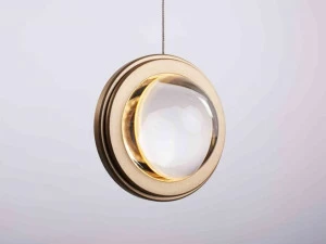 Karice Lighting Светодиодный подвесной светильник из алюминия и стекла Da vinci