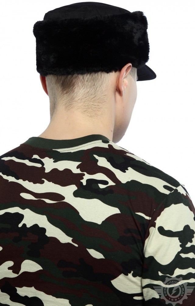 66569 Кепи "Охранник" зимняя  Камуфляжная форма  размер 56 Спецодежда  - Вид №3