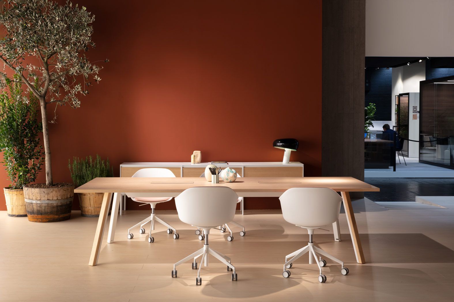 Регулируемое по высоте вращающееся офисное кресло из полипропилена Lapalma SEELA ARCH-00061668 - Вид №4