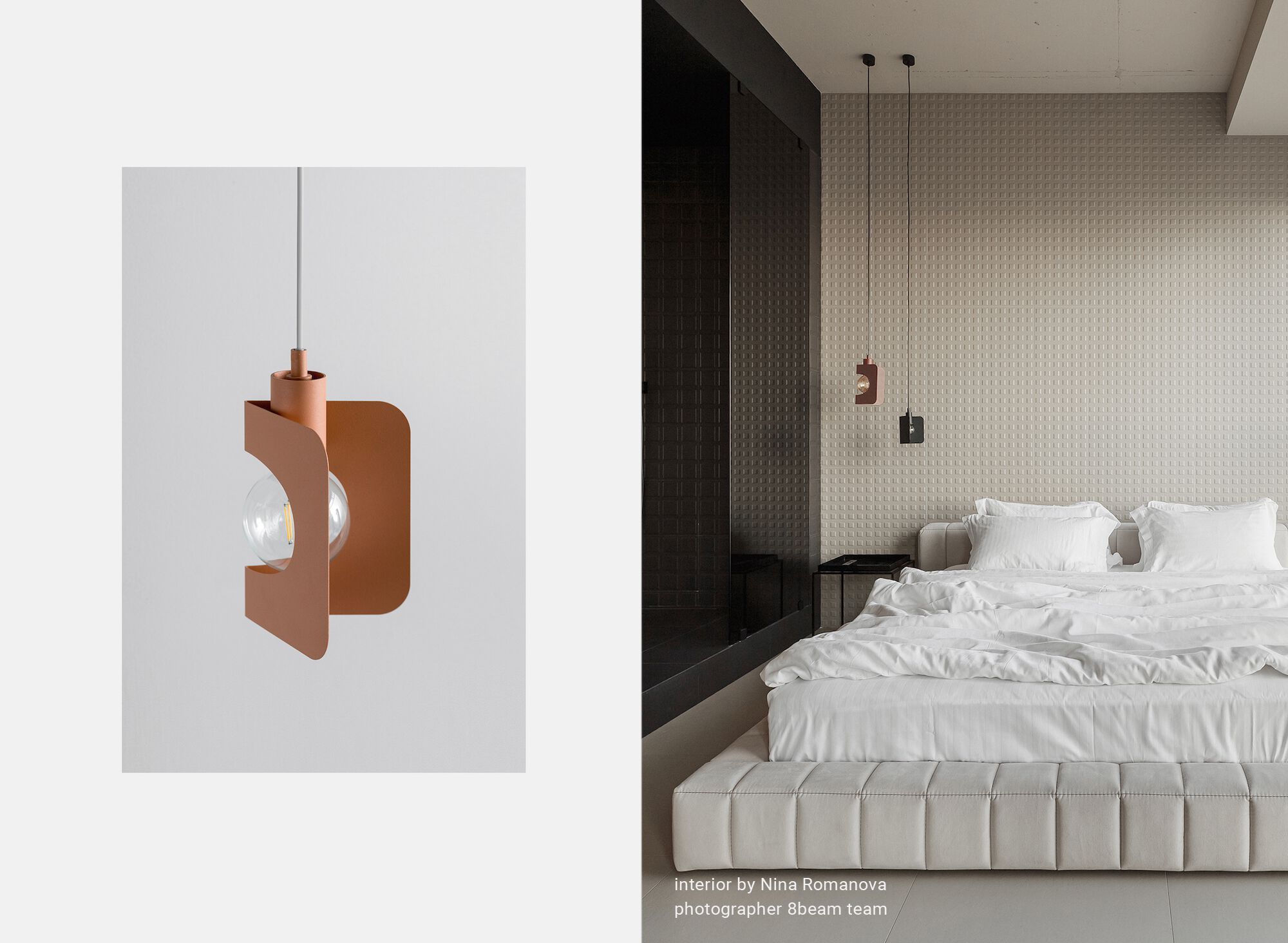 Порошковое покрытие стальной подвесной светильник +kouple Corner ARCH-00123653 - Вид №8