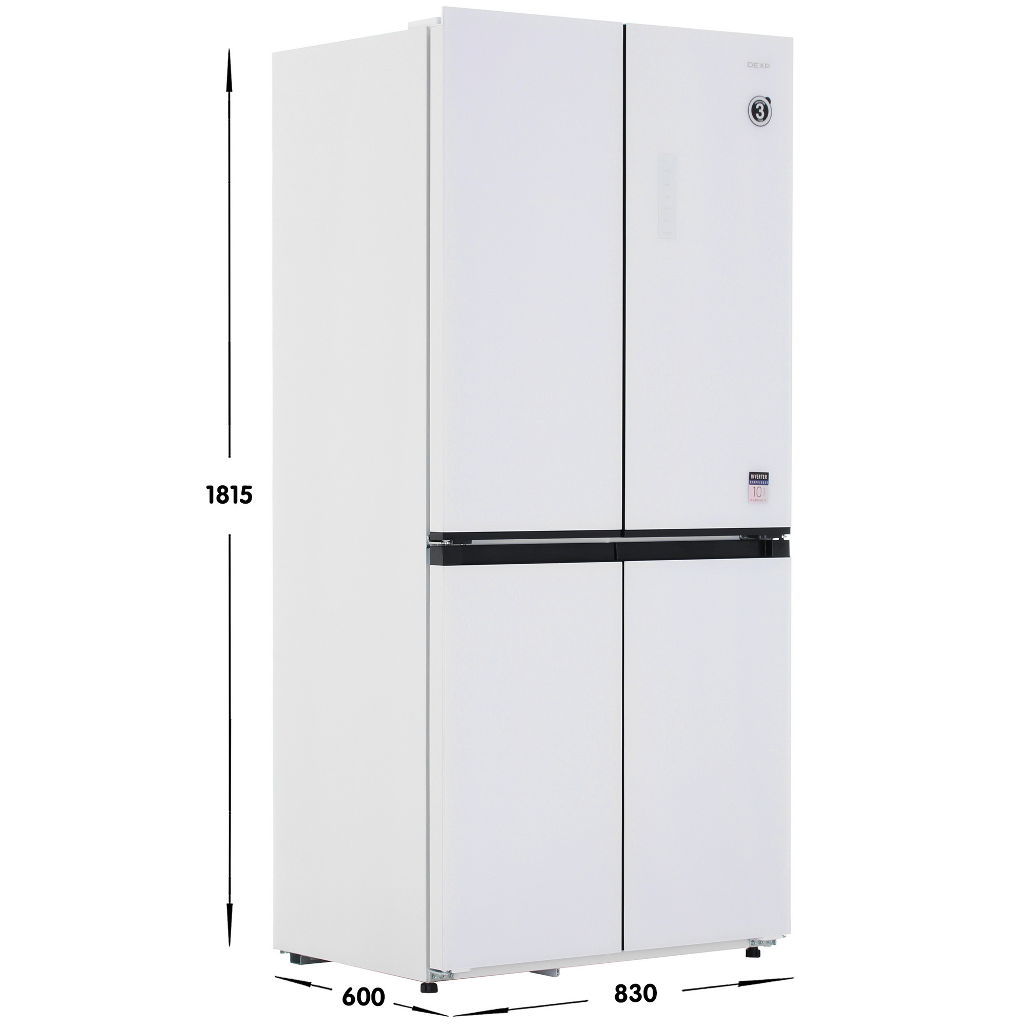 9239449 Холодильник многодверный   DEXP MCr4-47AKA белый STDN-0121066 - Вид №6