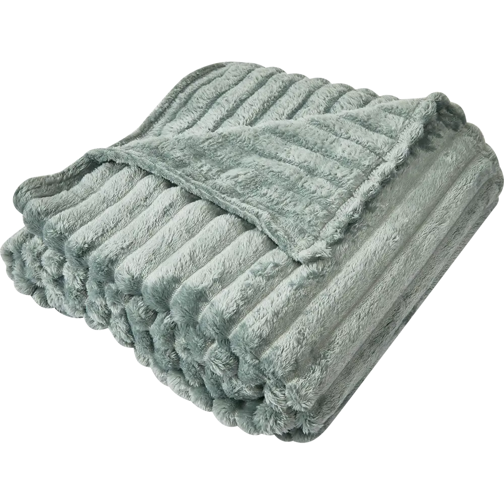 Плед Agata 150x200 см жаккард цвет зеленый СТОЛИЦА ТЕКСТИЛЯ STLM-2198261 - Вид №1