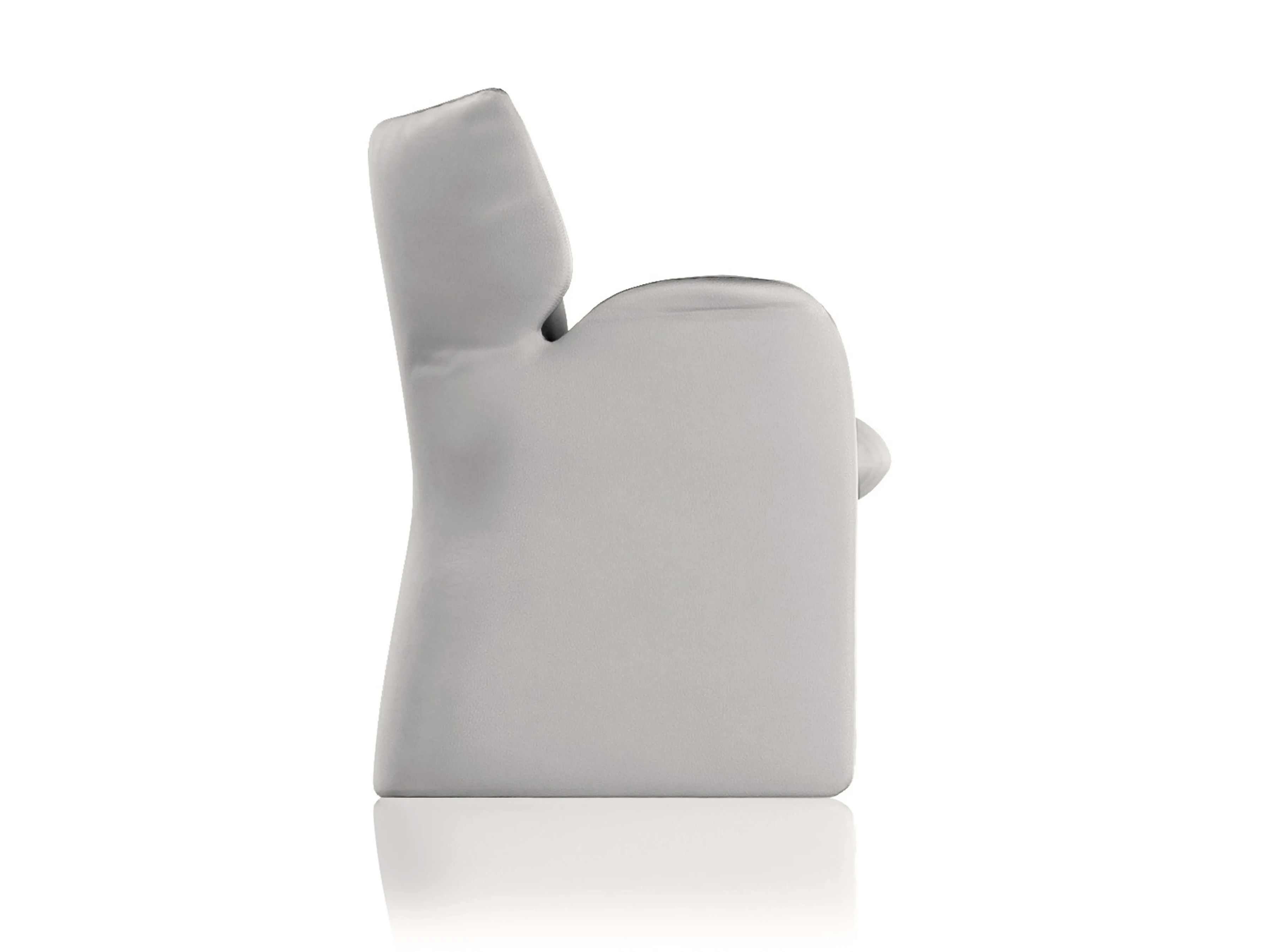 Кожаное кресло с подлокотниками Natuzzi Italia пышные ARCH-00000036 - Вид №1