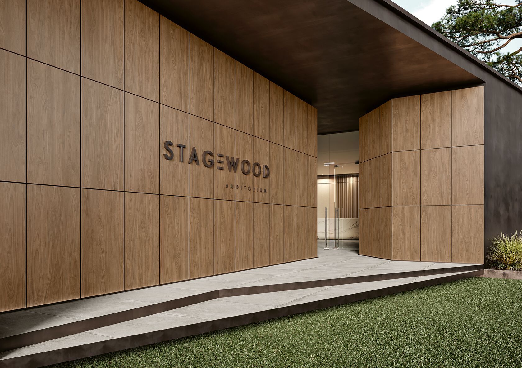 Пол / облицовка керамогранита под дерево MARGRES STAGE ARCH-00084596 - Вид №3