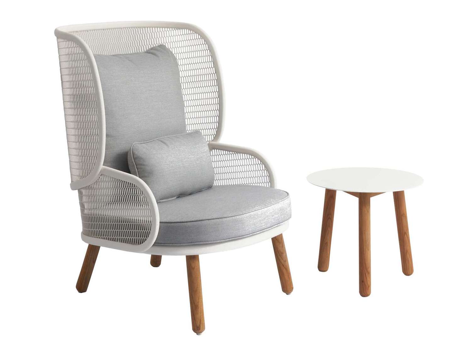 Алюминиевый круглый садовый столик Mindo Mindo 118 ARCH-00054508 - Вид №6