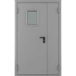 ДПМ EI60 ОСТЕКЛ. RAL7035 1550x2050L