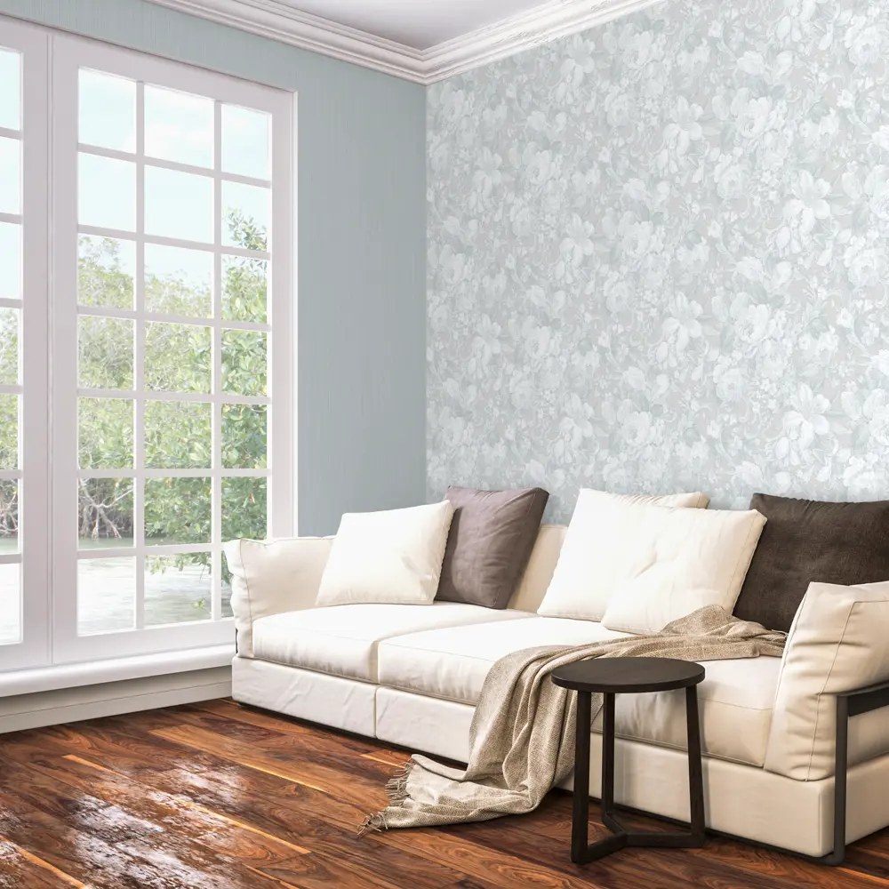 Обои флизелиновые Ateliero Amore Mio зелёные 1.06 м 889294 STLM-2049513 - Вид №3