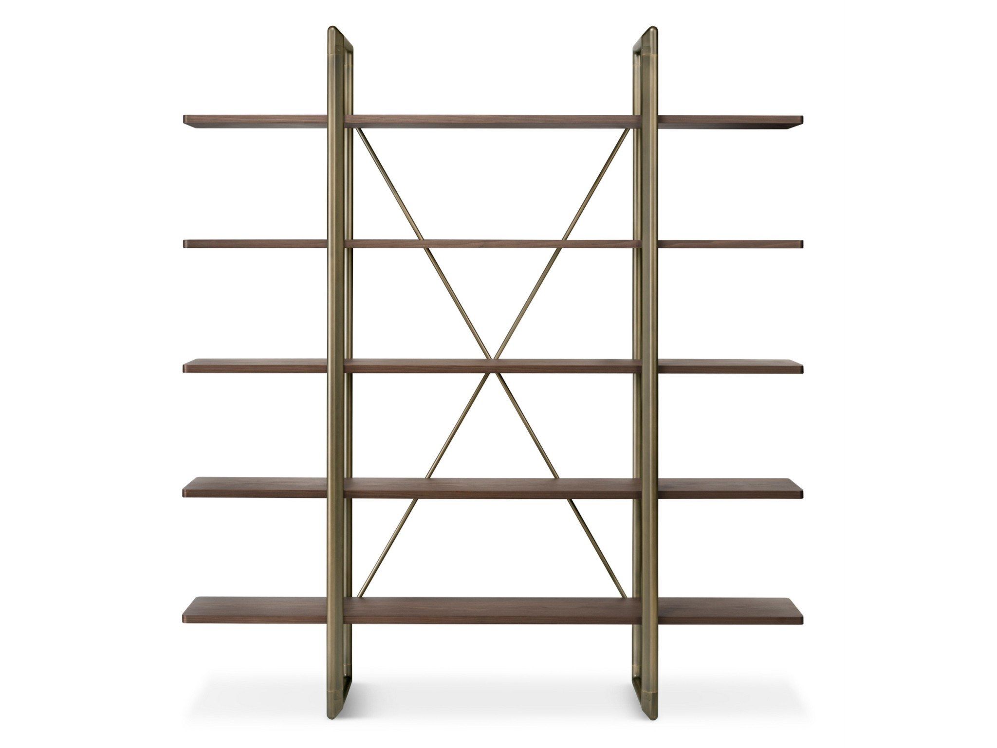 Отдельно стоящий деревянный книжный шкаф GHIDINI1961 рамка ARCH-00029252 - Вид №11