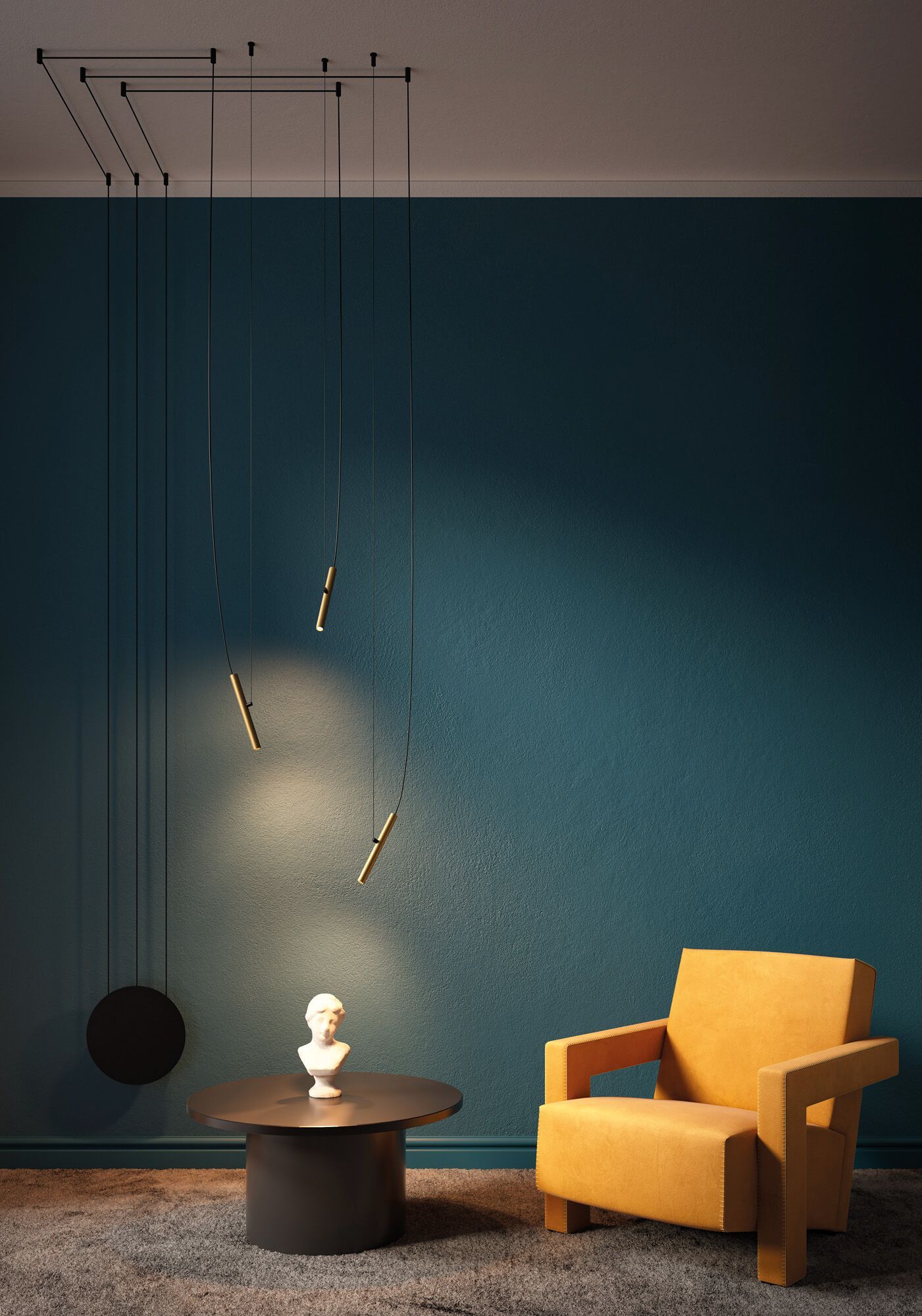 Светодиодный подвесной светильник Cini&Nils шнур ARCH-00043664 - Вид №1