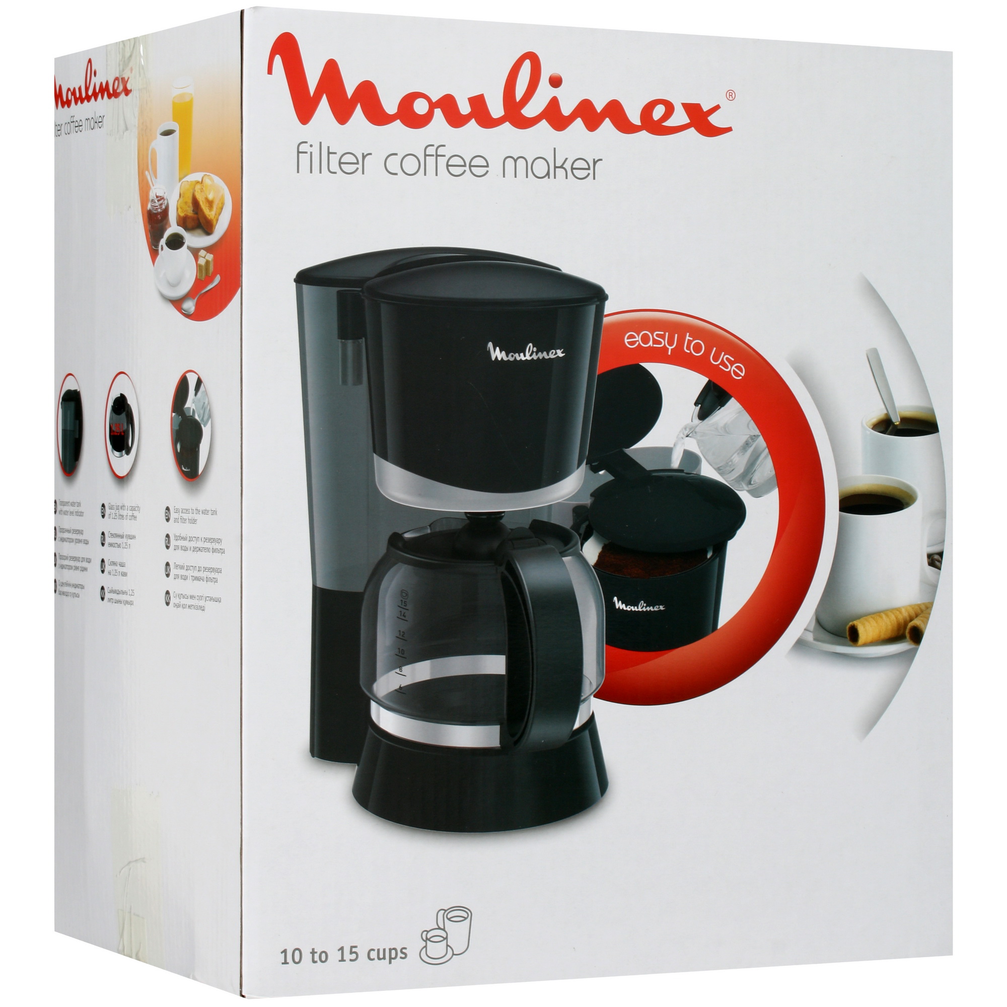4722115 Кофеварка капельная Moulinex FG170819 черный STDN-0039701 - Вид №8