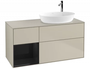 Villeroy&Boch Тумба под раковину Прямоугольная версия F923PHHH Finion Sand Matt Lacquer