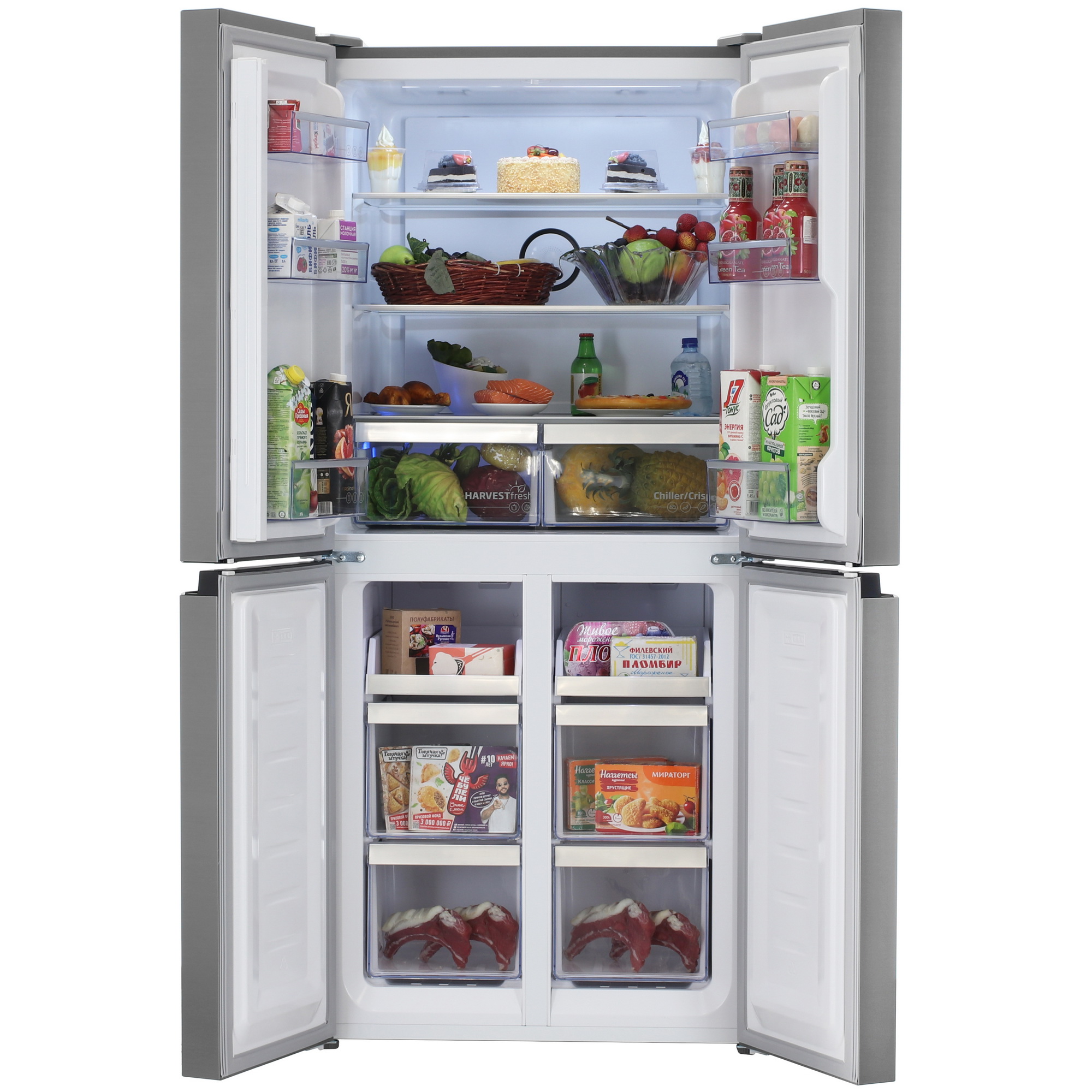 5495104 Холодильник многодверный   Beko GNOR522E30X серебристый STDN-0010212 - Вид №5