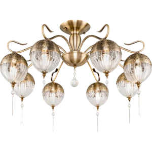Люстра «Faberge» 594/8PL 8хЕ14х40 Вт цвет античная бронза