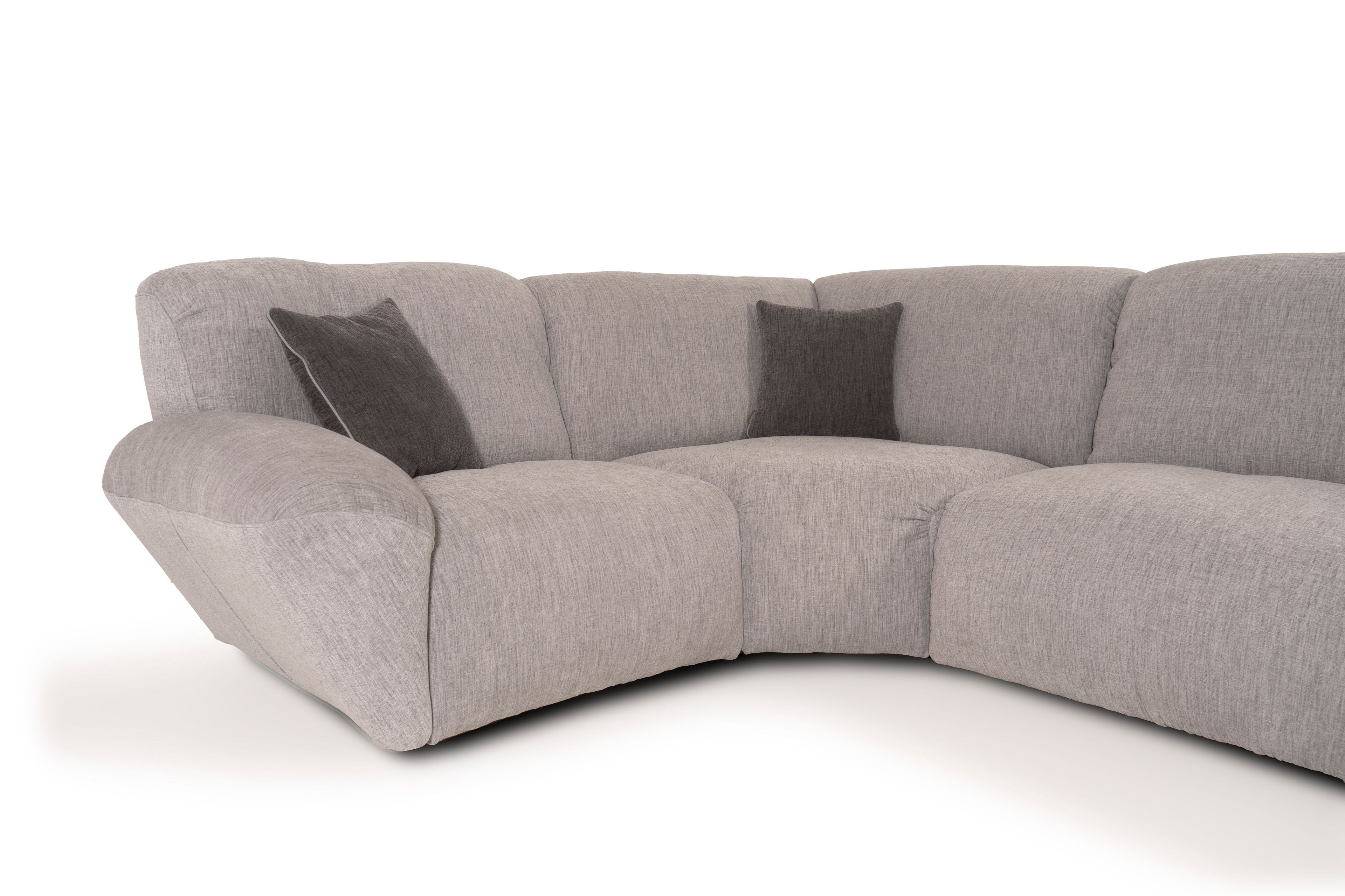 Угловой диван из ткани Mantellassi 1926 Beluga ARCH-00046365 - Вид №5