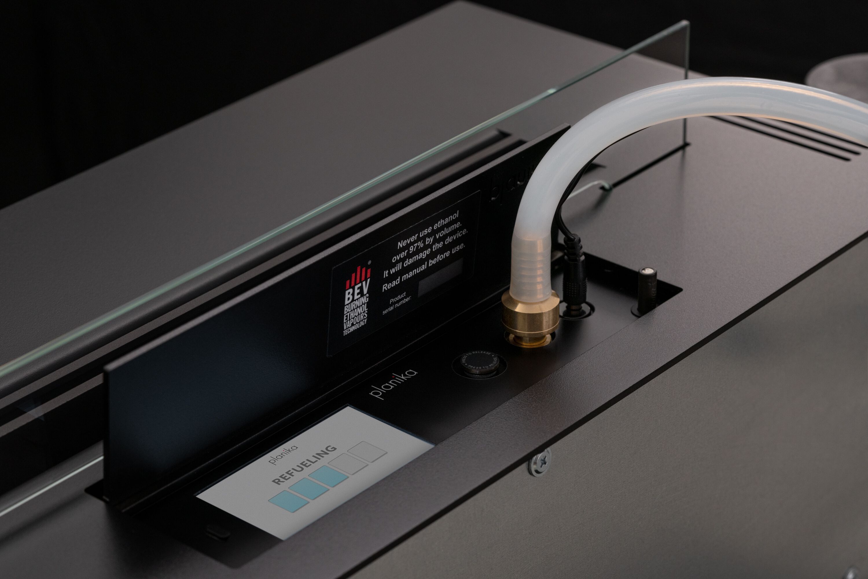 Встроенный камин, Управляемый Wi - Fi и дистанционным управлением Planika Architects line ARCH-00032988 - Вид №40